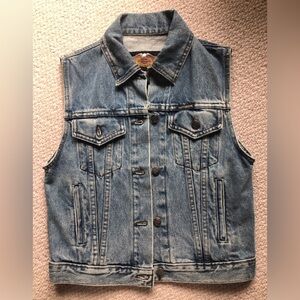 Harley Davidson Vintage Denim Vest